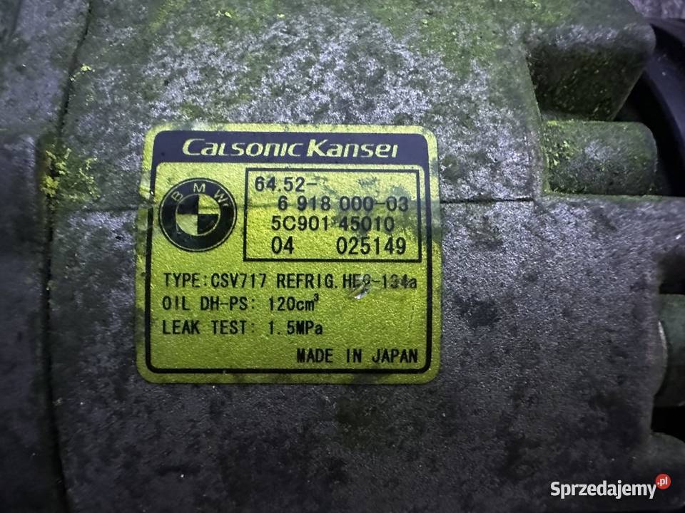 BMW X5 E53 Lift 30d 30i Sprężarka Kompresor Motoryzacja Gdańsk sprzedam