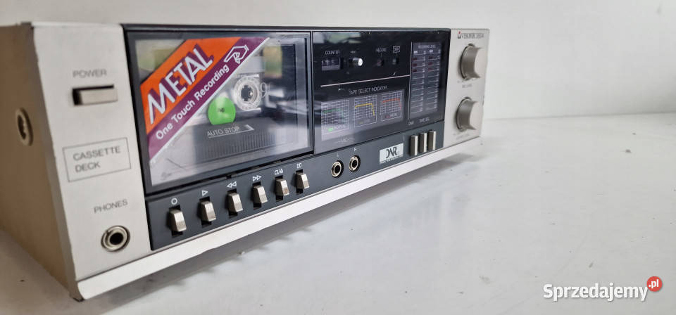 Magnetofon Visonic3604 Cassette Deck wielkopolskie Międzychód