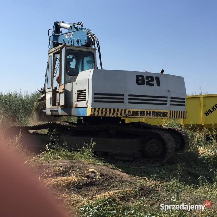 Koparka liebherr 921