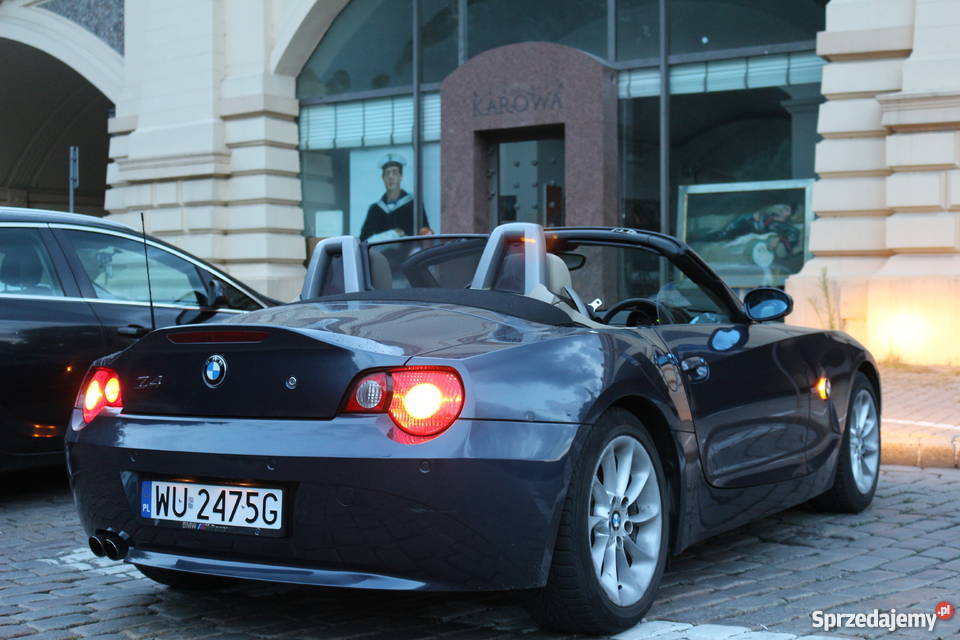 BMW Z4 25 Si bezwypadkowy Warszawa Prywatnie elektryczne szyby mazowieckie sprzedam