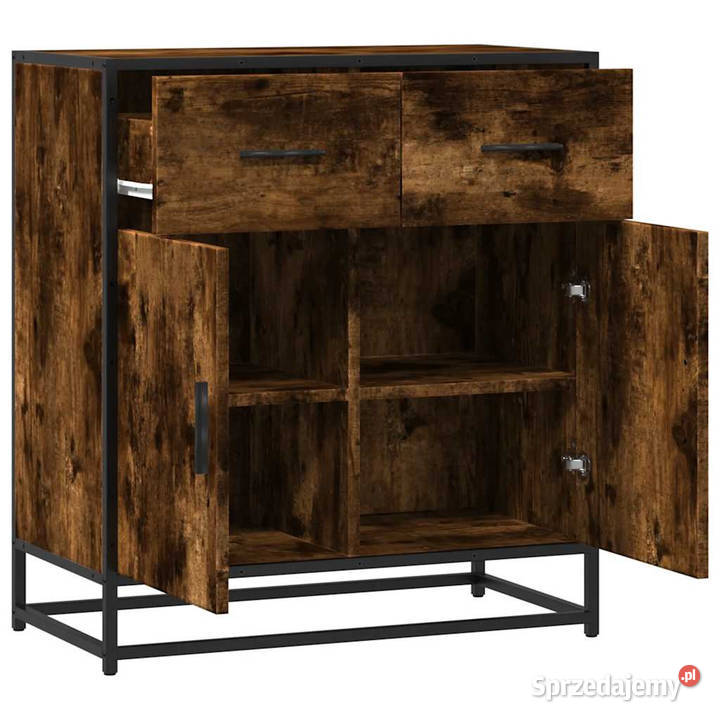 Szafka przydymiony dąb 68x35x76 materiał Warszawa