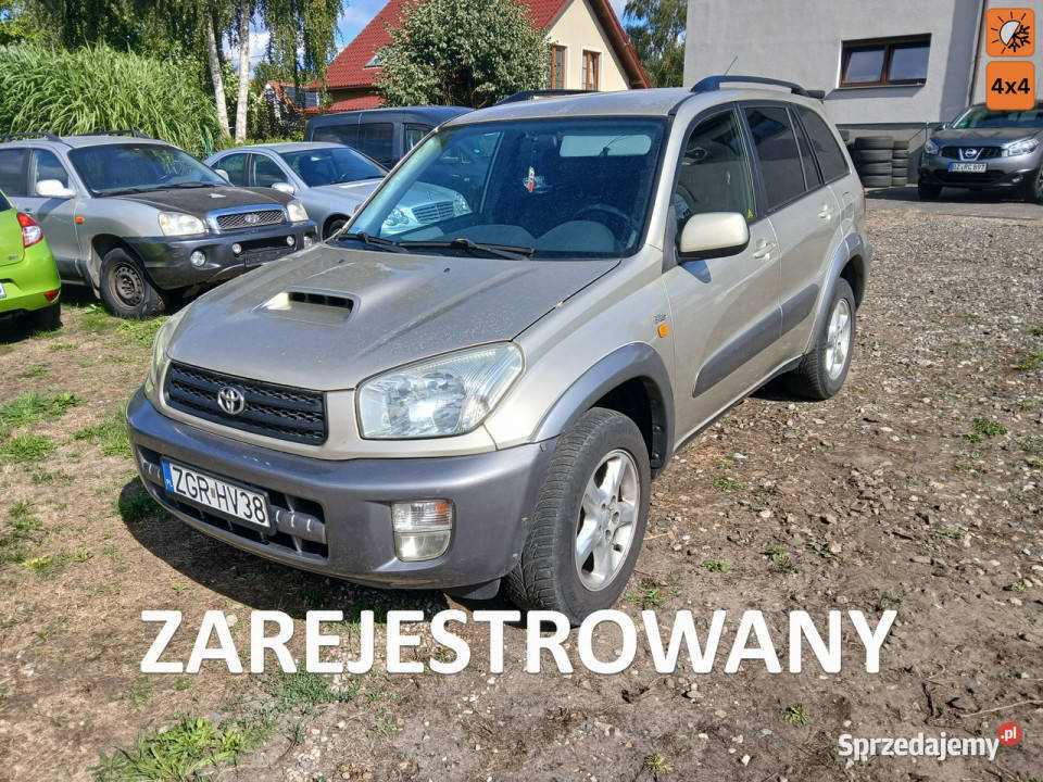 Toyota RAV4 20 D4D 4X4 5 drzwi klimatyzacja RAV4 Gryfino