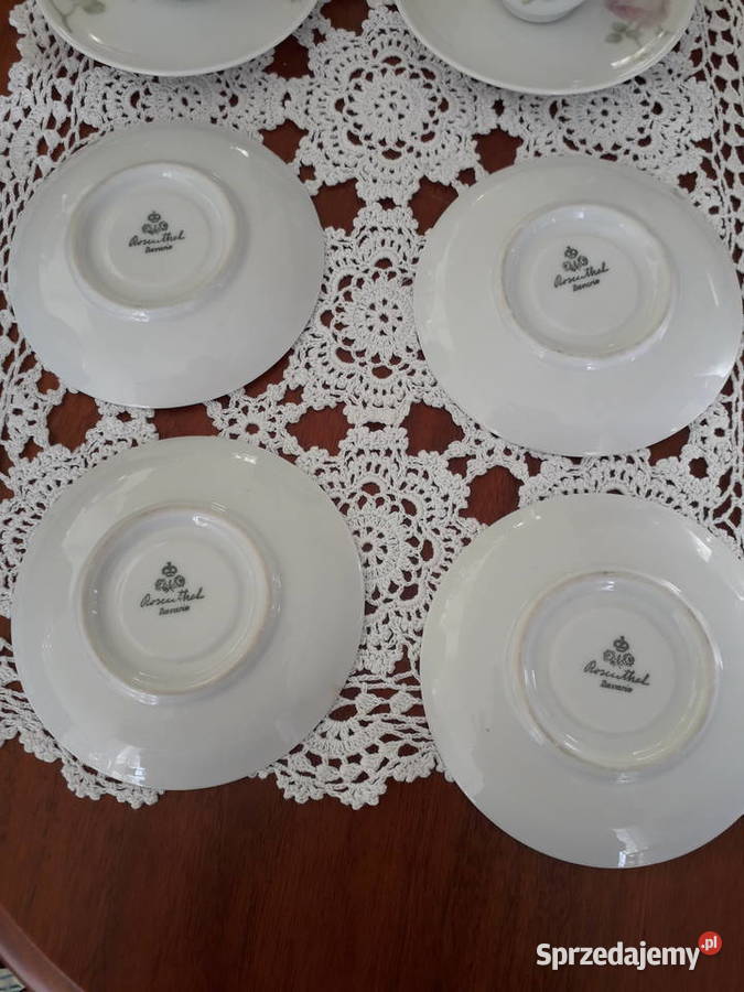 Filiżanki Rosenthale Mocca Porcelana i szkło Kliniska Wielkie