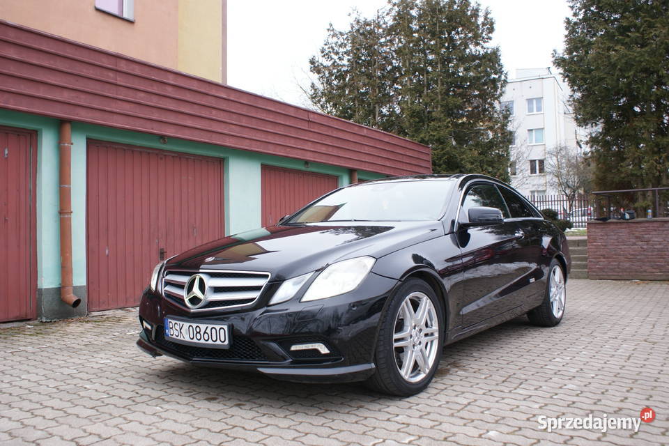 Mercedes E 350 Coupe Możliwa Zamiana Klasa E Białystok sprzedam