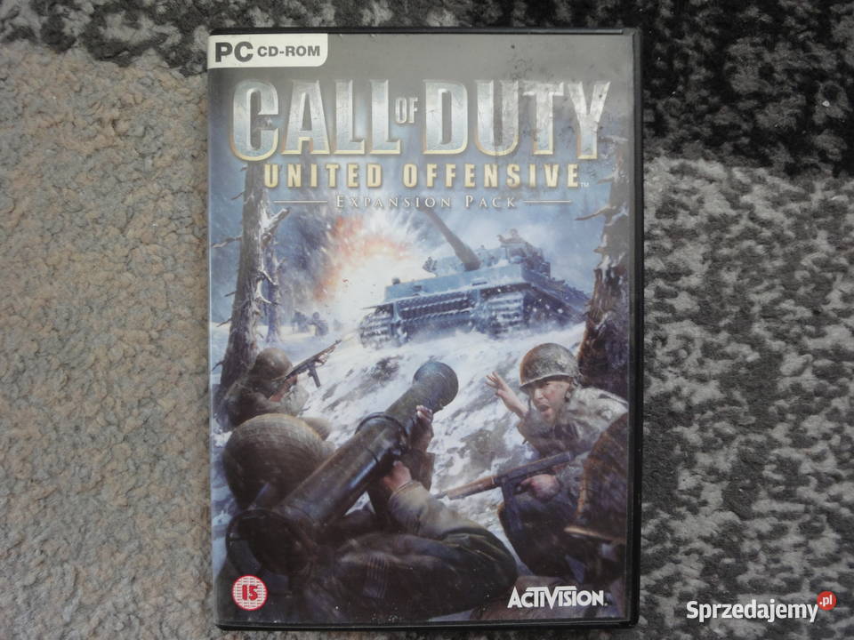 Call of Duty United Offensive gra na PC Komputerowe PC małopolskie Kraków sprzedam