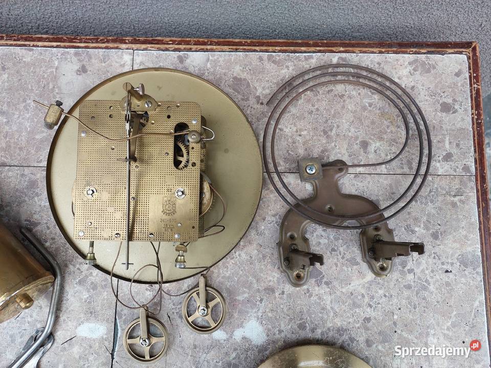 186 Zestaw mechanizm zegara linkowego FHS Hermle Pozostałe Tczew sprzedam