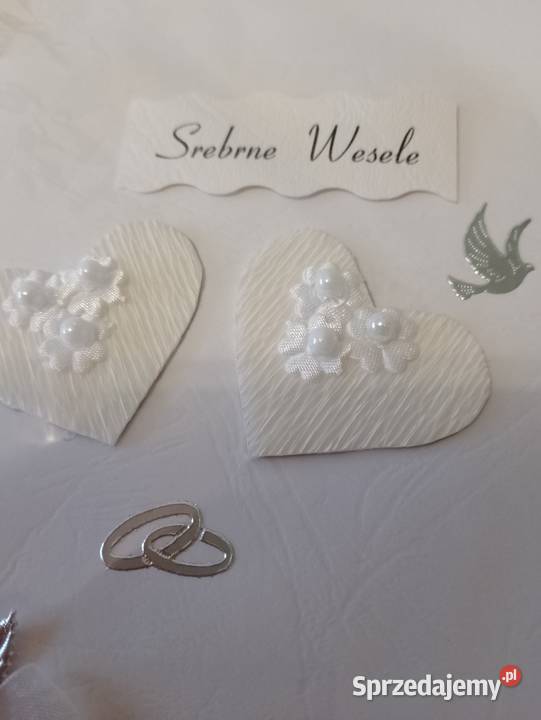 NOWA kartka okolicznościowa Srebrne Wesele Oborniki