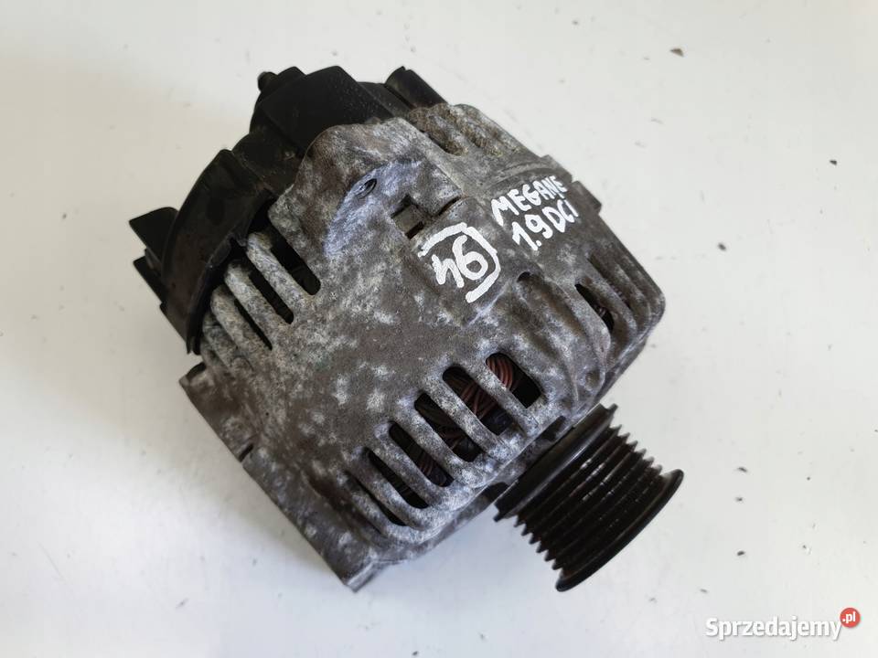ALTERNATOR Renault Megane II 19 DCI 8200290215 Układ elektryczny silnika Motoryzacja Chełm