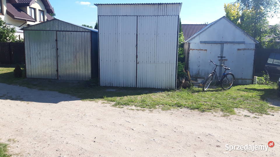 Garaż blaszany na placu 15 m2 Gotowy Zambrów sprzedam