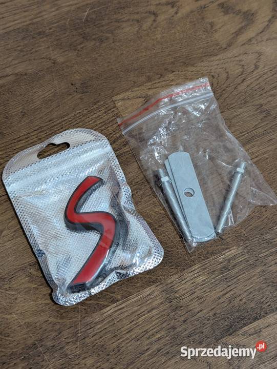 Emblemat znaczek na grill Mini Cooper S R50 R52 śląskie Jaworzno