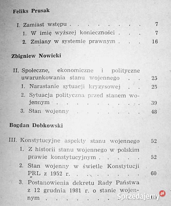 Stan wojenny w Polsce Interpretacje Feliks