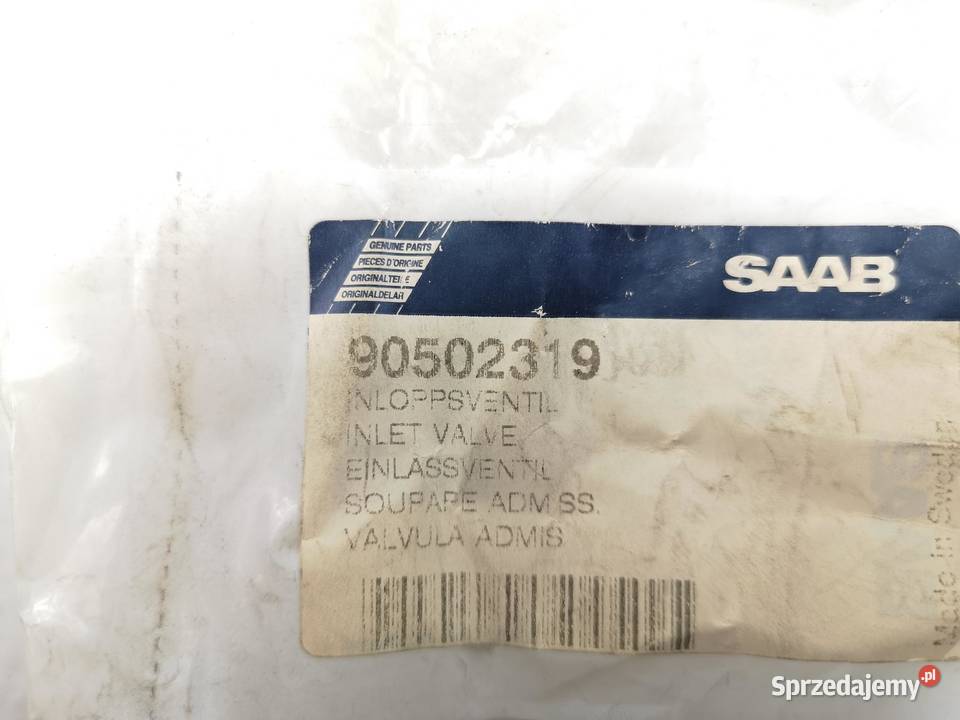 ZAWÓR SSĄCY DOLOTOWY SAAB 93 22 TiD ORYGINAŁ ASO sprzedam