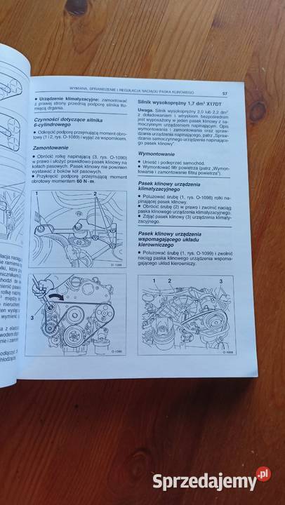 Opel Vectra II książka Sam naprawiam samochód Toruń