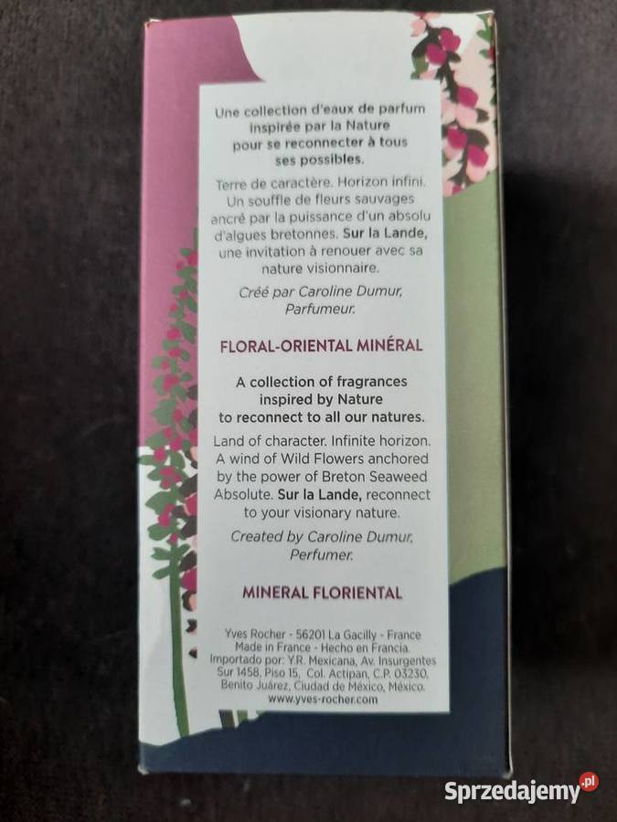 Perfumy damskie francuske Sur la Lande 50ml Oleśnica