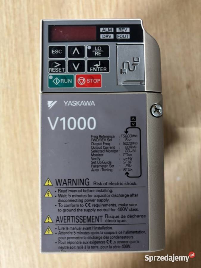 Falownik ysakawa v1000 075kw