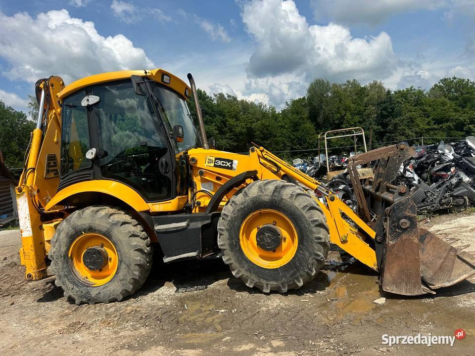 Koparko Ładowarka JCB 3CX 4x4x4 3 Łyżki Tymowa
