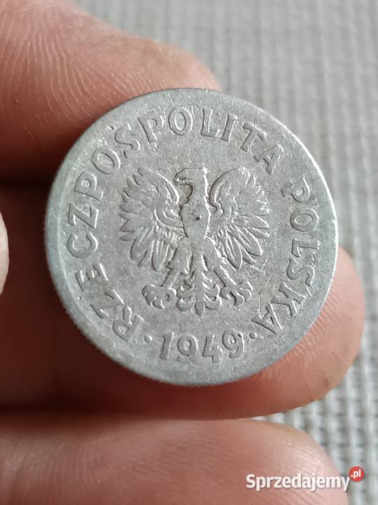 Sprzedam monete 50 gr 1949 r gggg Chełm sprzedam