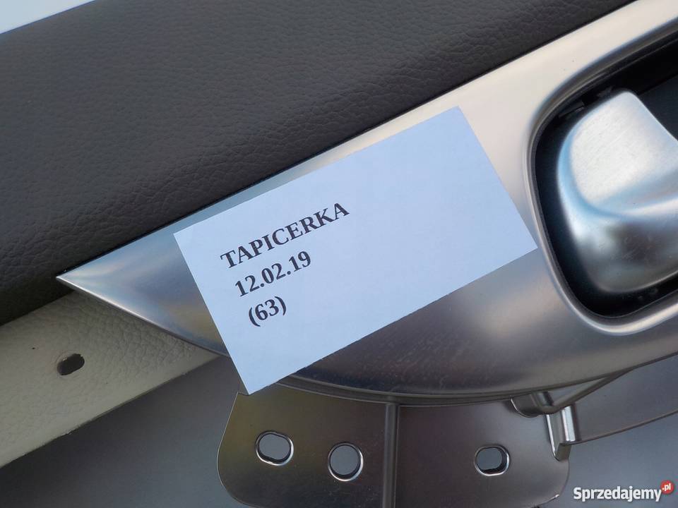 TAPICERKA BOCZEK DRZWI LEWE TYLNE INFINITI FX Nowy Tomyśl