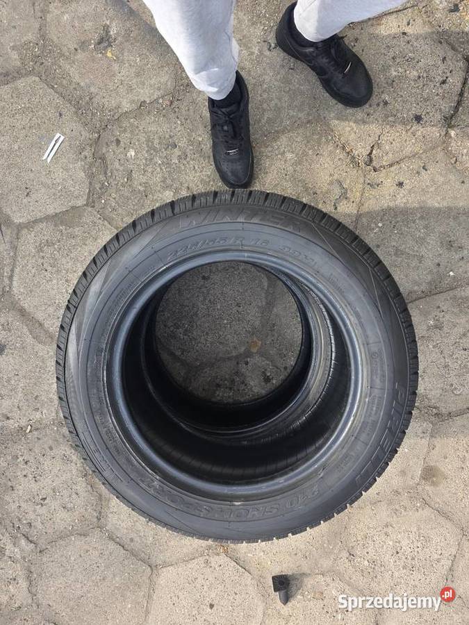 Opony wielosezon 22555 r 16 Bieżnikowana Chodzież