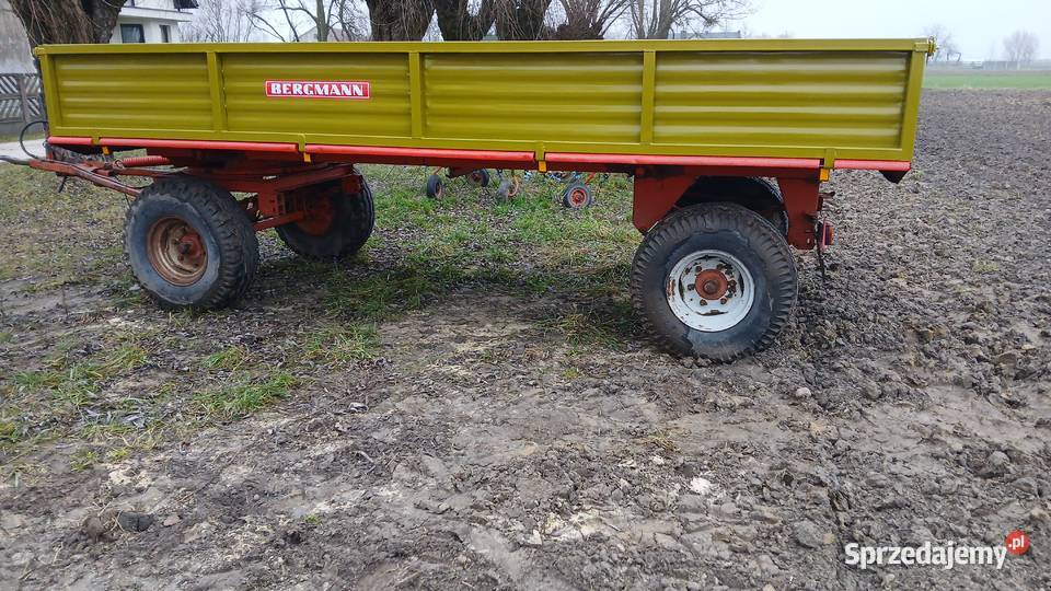 Przyczepa Bergmann D130 łódzkie Zadąbrowie-Rudunek