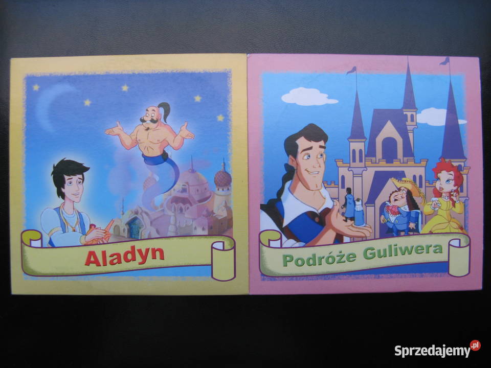 Filmy animowane 11 płyt Tarzan Aladyn Guliwer dubbing wielkopolskie