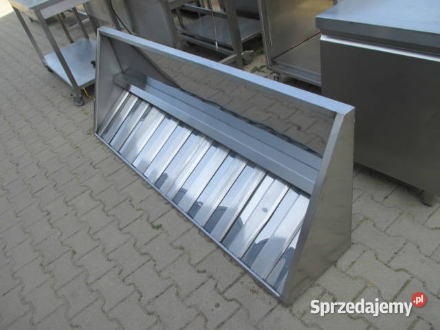 OKAP GASTRONOMICZNY SKOŚNY Z FILTRAMI 2007040 Ostrów Wielkopolski