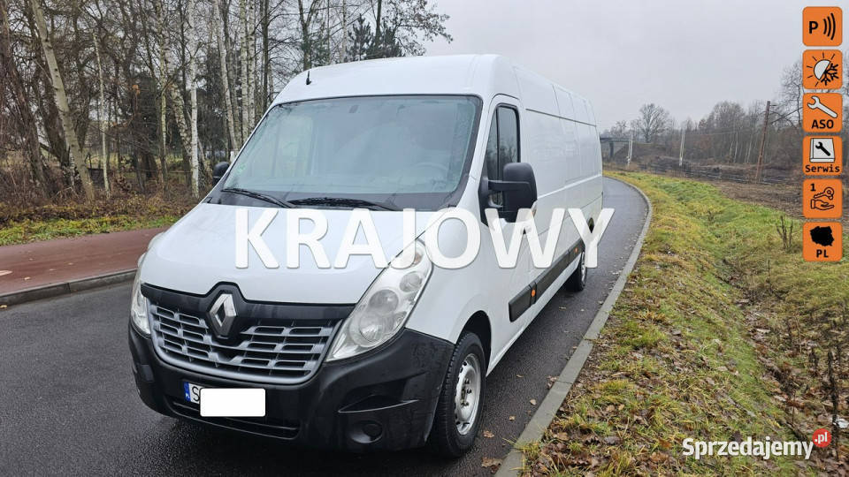 Renault Master krajowy jeden właściciel długi L4 nieuszkodzony śląskie Chełm Śląski