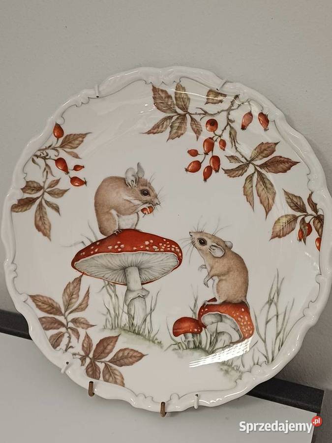 Vintage talerze kolekcjonerskie małopolskie Nowy Targ