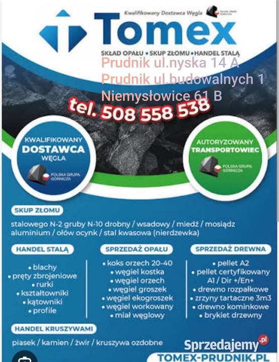 Kamień dekoracyjny różne bądź do utwardzenia Prudnik sprzedam