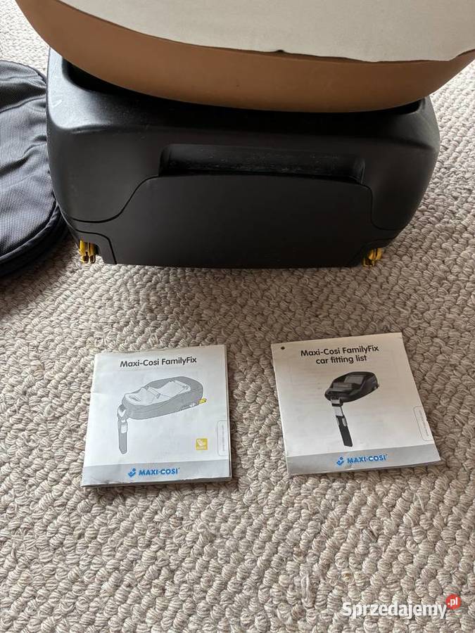MaxiCosi zestaw isofix 013 918 family fix 0 - 18 kg śląskie
