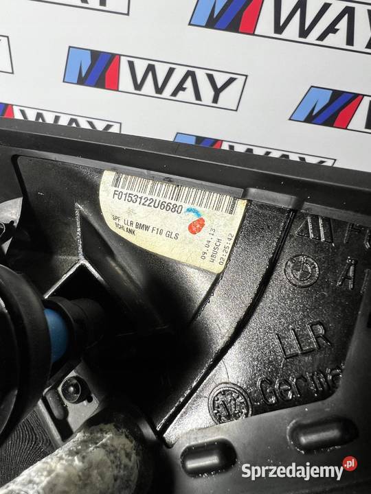 BMW F10 F11 LUSTERKO PRAWE 3PIN 7 PIN KAMERA
