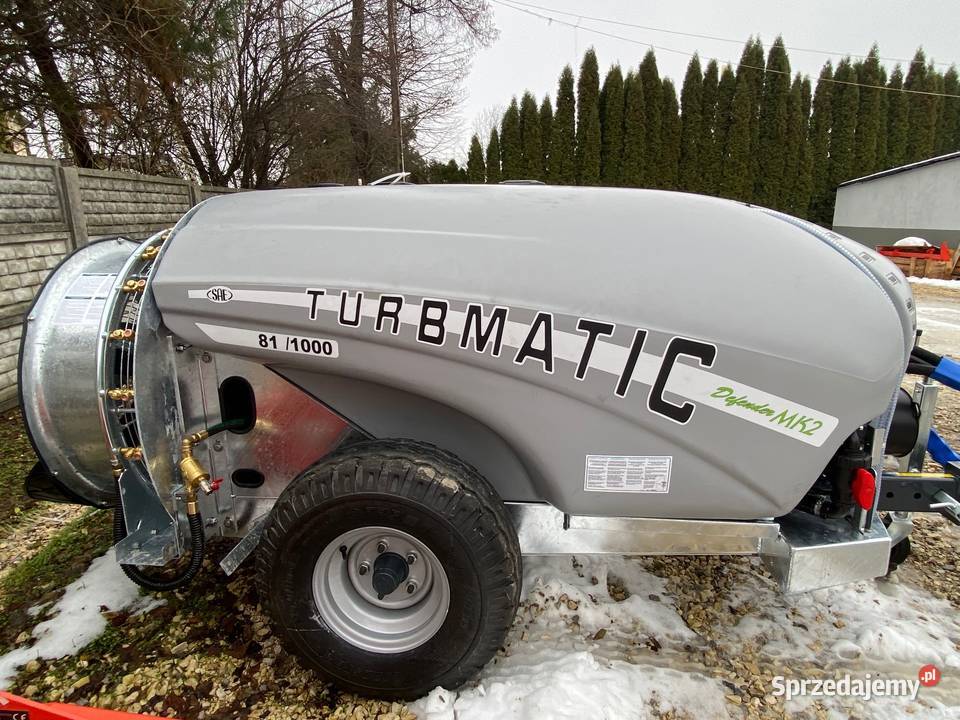 Opryskiwacz sadowniczy 1000L BYMATIC włoski łódzkie Rawa Mazowiecka