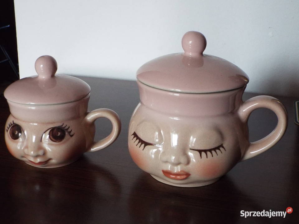 Ceramika artystyczna Ditmar Urbach dwa dzbanki w śląskie Będzin sprzedam