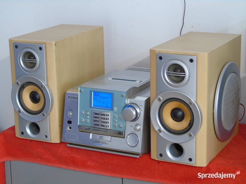 Wieża Samsung MMB9 kolumny CD AUX radio RDS Wieże i miniwieże podkarpackie Jasło