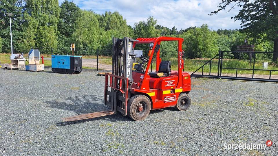 Wózek Widłowy YANG FD 25 ISUZU diesel dolnośląskie Trzebnica