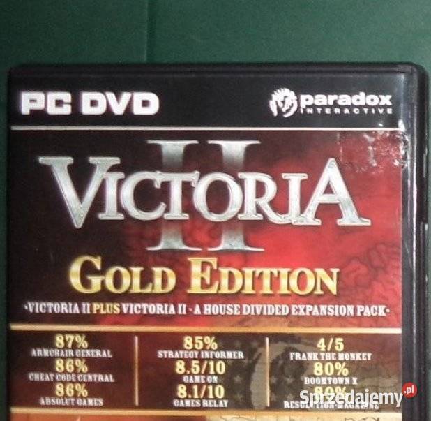 Victoria II 2 Gold Edition PC DVD BOX Paradox strategiczne Rzeszów