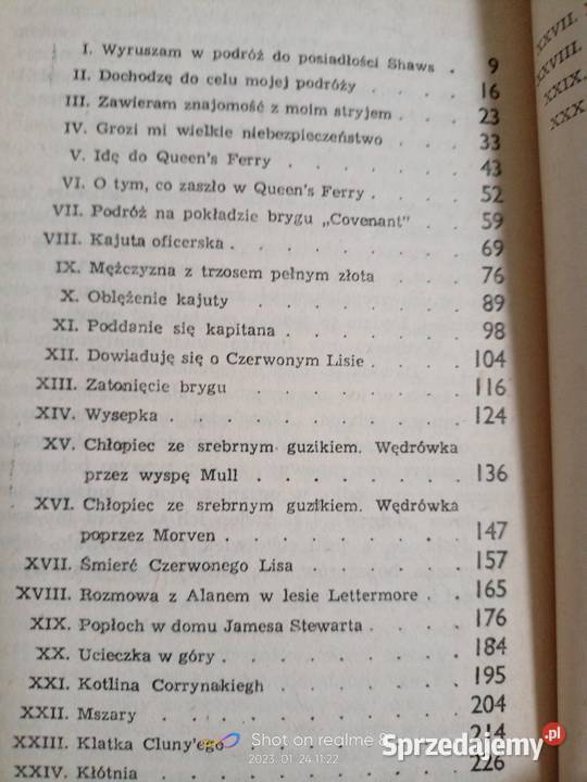 Stevenson Porwany młodu księgarnia antykwariat Warszawa