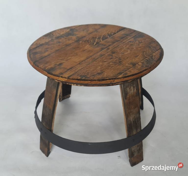 Oryginalny stolik kawowySalon Dekiel beczki Loft inny kolor Pozostałe Tczew