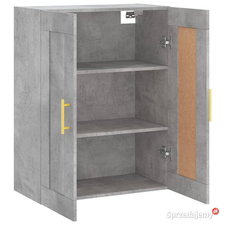 Szafka wisząca szarość betonu 695x34x90 WM830368 Warszawa