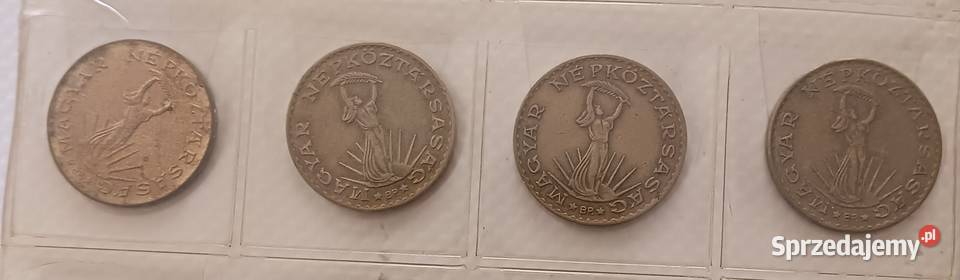 10 Forint Węgry różne roczniki Konin