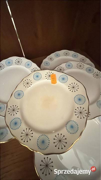 Filiżanka z talerzykiem deserowym Colclough Gdańsk