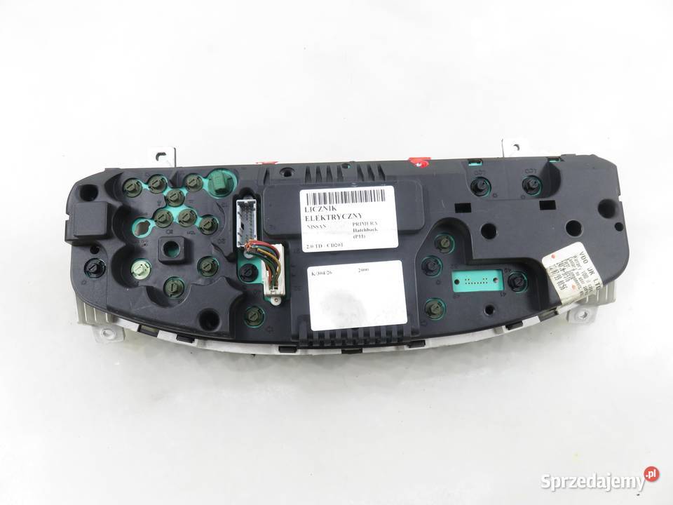 LICZNIK NISSAN PRIMERA P11 20 TD 248109F516 Liczniki i zegary małopolskie