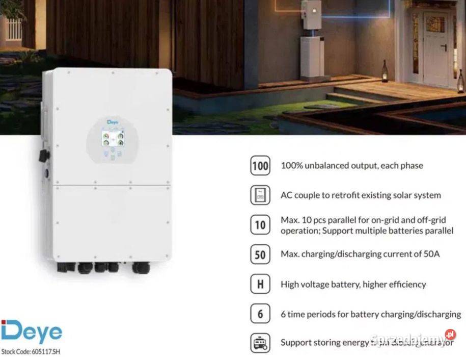 DEYE HV 1 3fazy hybrydowy SUN12KSG01HP3EU 6099