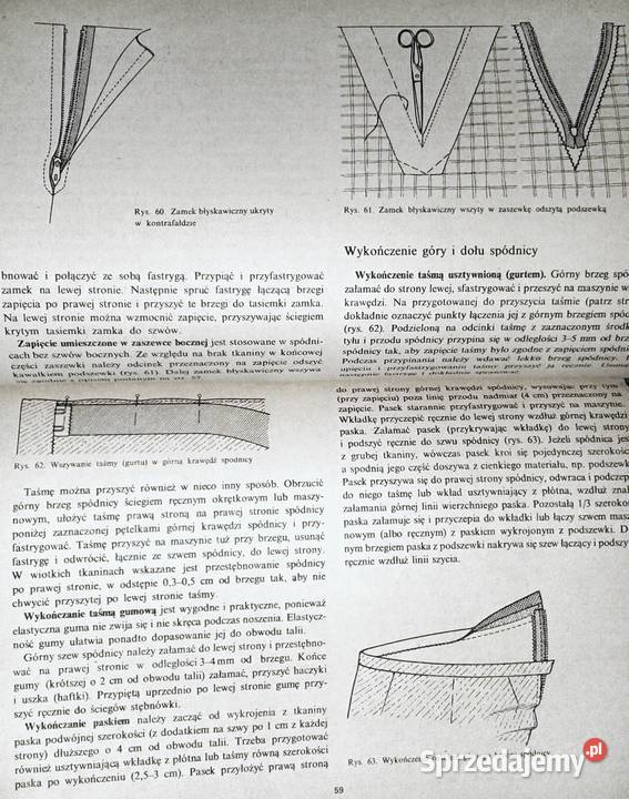 Nastolatka szyje sama Zofia Hanus