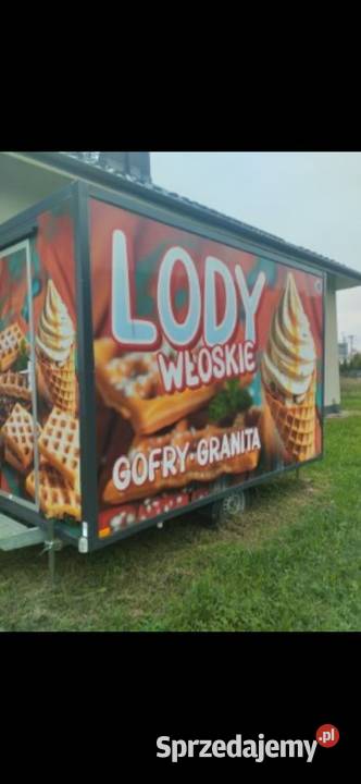 Przyczepa gastronomiczna Budka z lodami Nowy Sącz