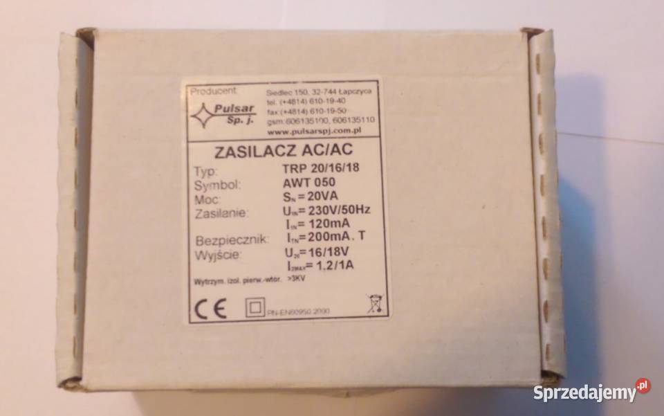 AVT050 Zasilacz ACAC TRP 201618 Kielce