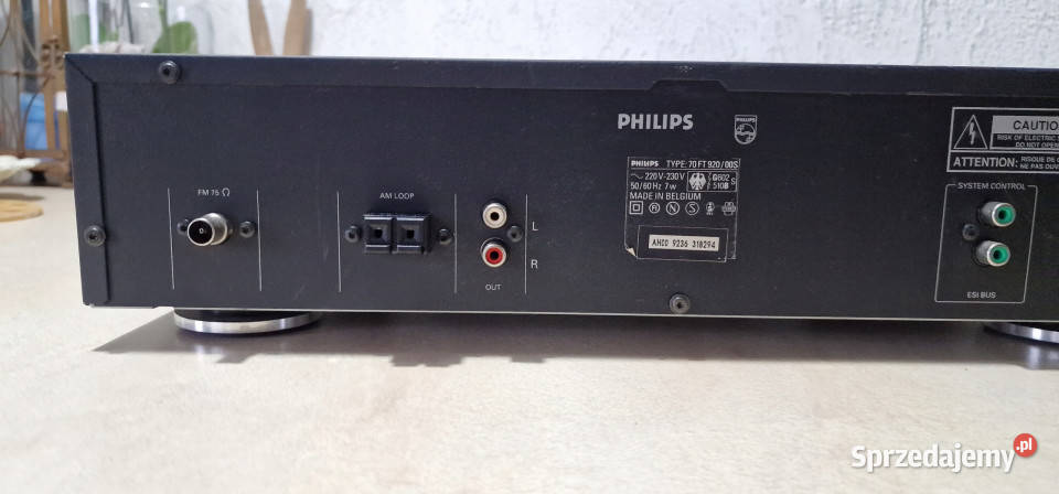 Tuner radio cyfrowe Philips FT920 FT 920 tuner Międzychód sprzedam