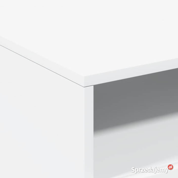 Stolik kawowy z oświetleniem LED biały 50x49x40 Warszawa