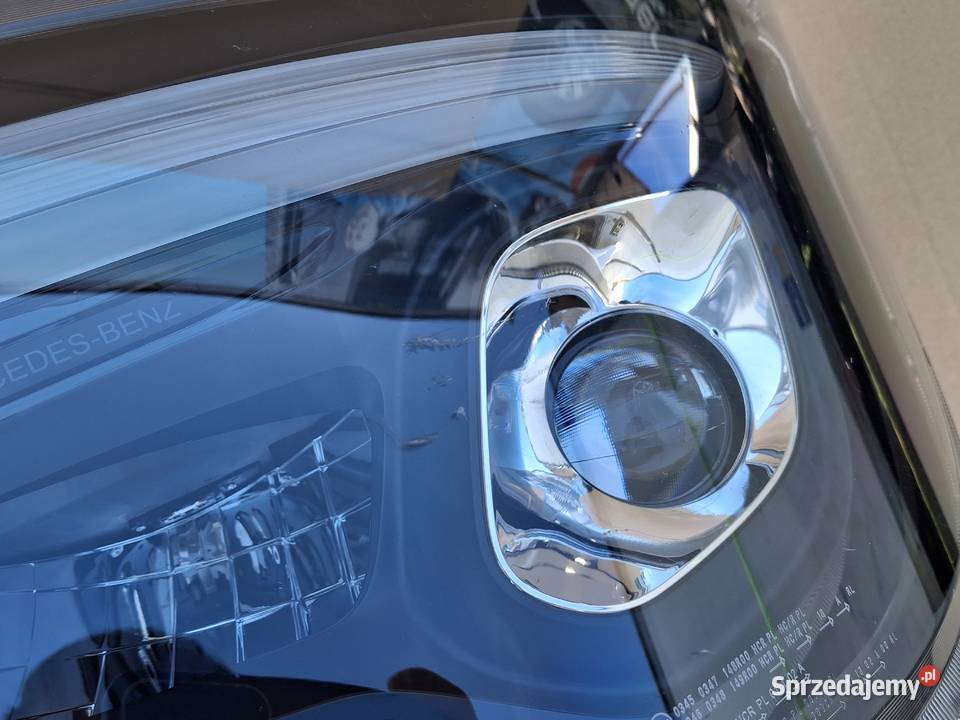MERCEDES ACTROS MP5 AROCS ANTOS REFLEKTOR LEWY Bieleń