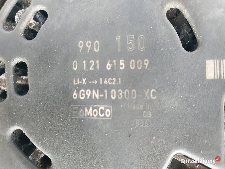 ALTERNATOR Ford Focus C 20 TDCI 0121615009 Chełm